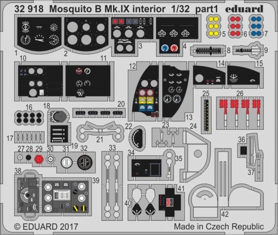 SET Mosquito B Mk.IX interior