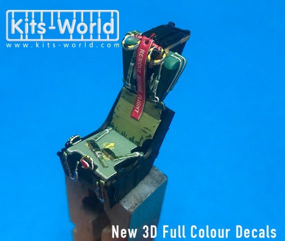 1/32 USAF & USN Full Colour 3D WWII Seat Belt decals