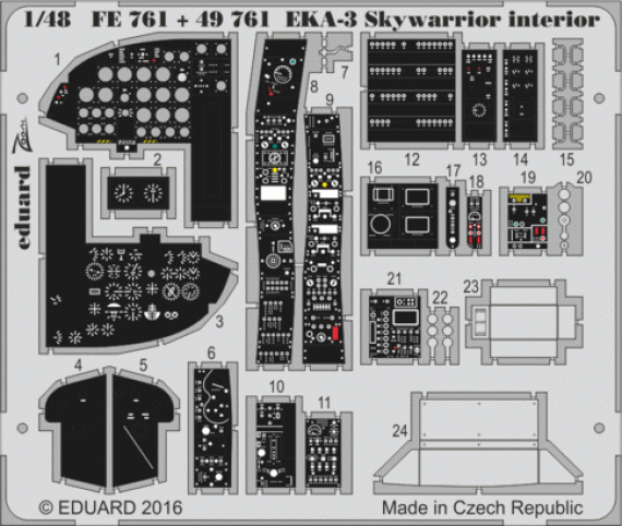 1/48 EKA-3 Skywarrior interior