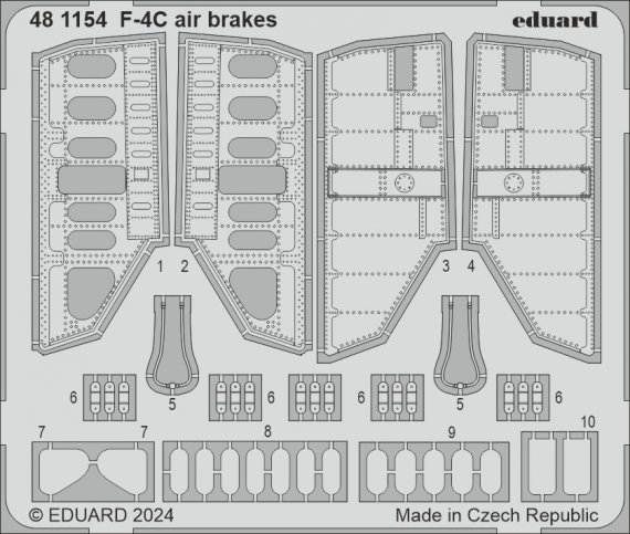 1/48 SET F-4C air brakes H. 2000/Academy