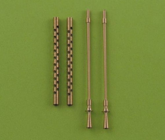 1/35 Browning M2 aircraft 12.7mm barrels w/ hiders