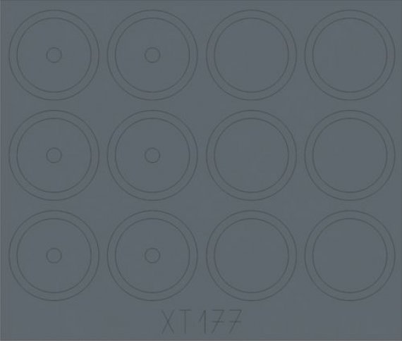 1/35 ASU-85 SPG (1956) wheels (Trumpeter)