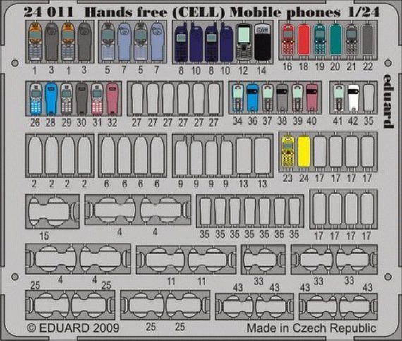 1/24 Handsfree (CEL) Mobile phones