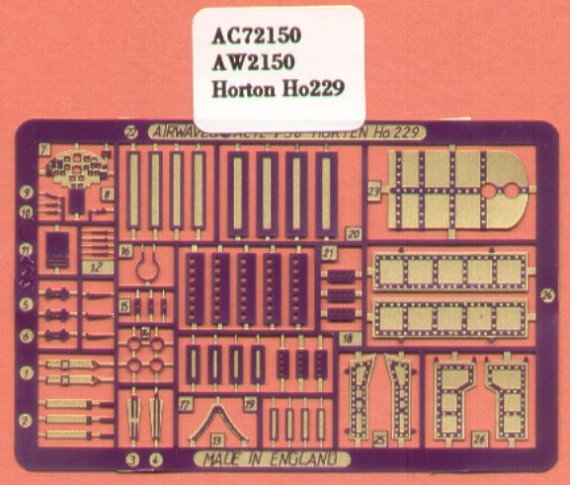 1/72 Horten Ho 229 (designed to be used with Revell kits)