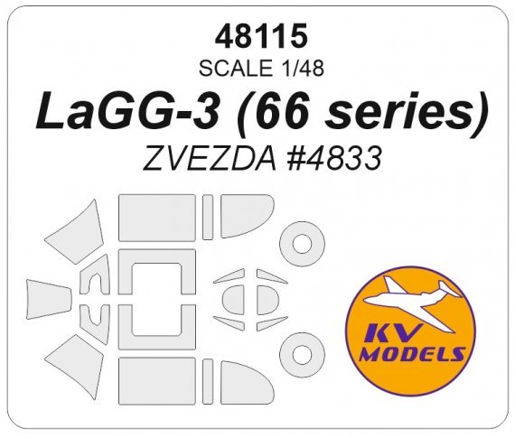 1/48 Lavochkin LaGG-3 66 for Zvezda