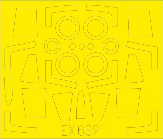 Mask 1/48 F-104J TFace
