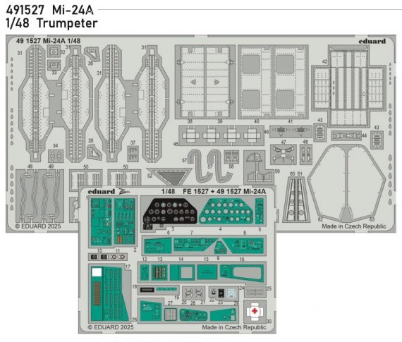 1/48 SET Mi-24A for Trumpeter