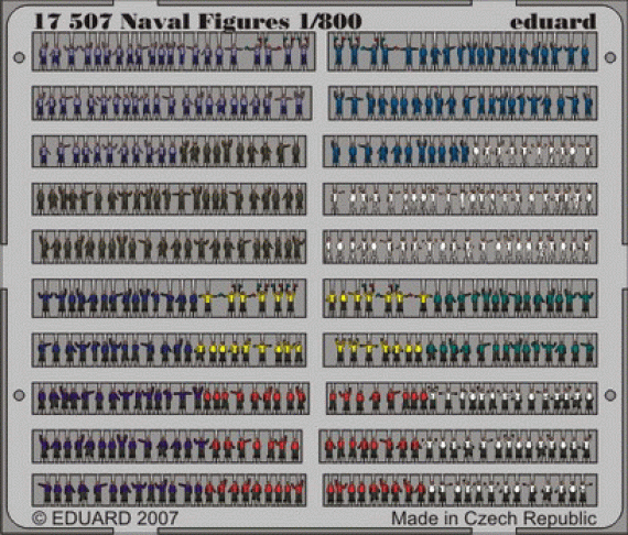 Naval Figures  1/800
