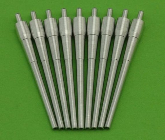 1/350 USN 20.3 cm Mark 9 barrels (9 pcs)