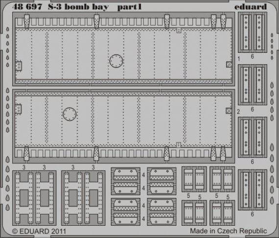 1/48 S-3 bomb bay (ITAL)