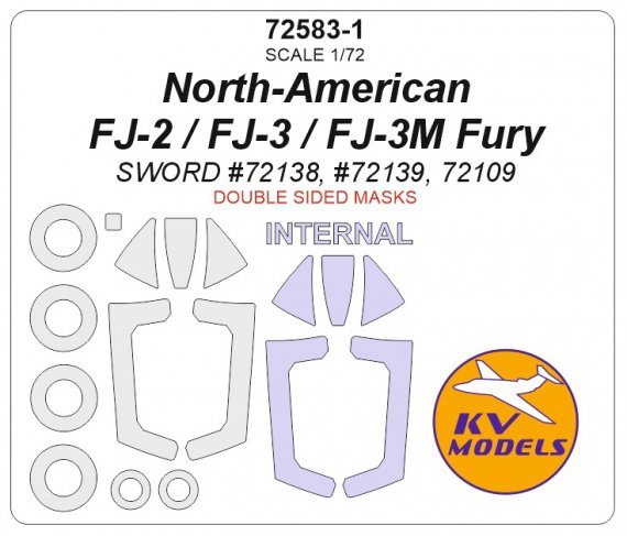 1/72 North-American FJ-2 / FJ-3 / FJ-3M Fury for Sword