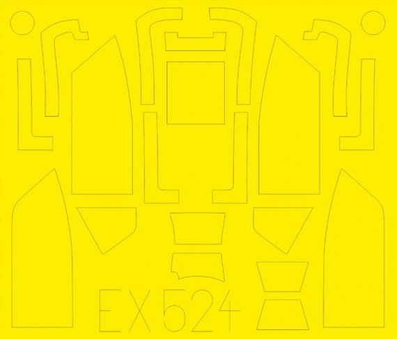 Mask 1/48 Bf 109G-6 Erla canopy