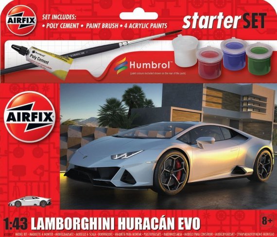 1/43 Lamborghini Huracan Evo Starter Set
