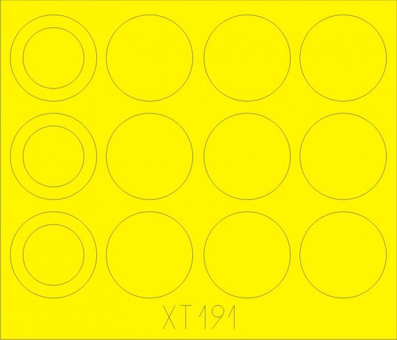 1/35 Merkava IIID wheel masks (HOBBYB)