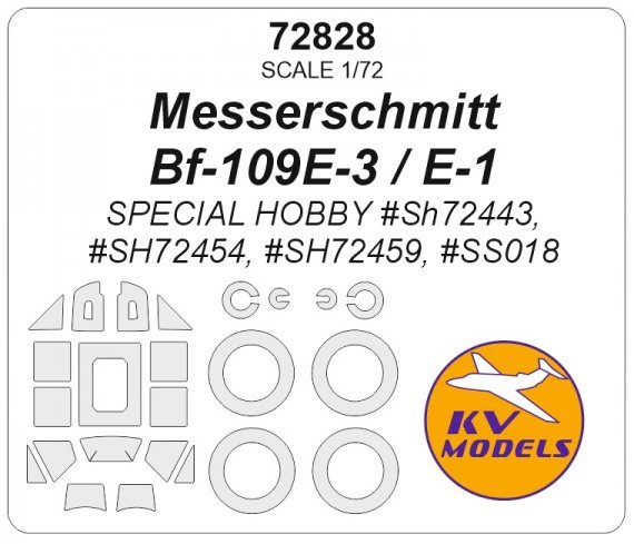 1/72 Messerschmitt Bf-109E-3 / E-1 for Special Hobby