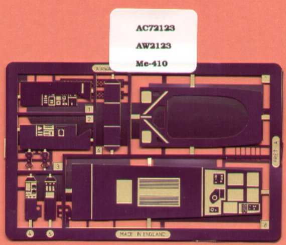 1/72 Messerschmitt Me 410 (for Matchbox)