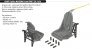 Brassin 1/24 Spitfire Mk.VIII/Mk.IX seat