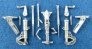 Panavia Tornado Metal Landing Gear 1/48 Hobby Boss