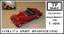 1/43 TATRA 57A. Sport Roadster 1936