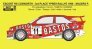 1/24 Transkit Escort RS Cosworth Bastos team 1996 decal
