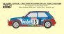 1/24 Transkit R5 Turbo 1983 Tour de Corse Rally image 1