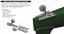 Brassin 1/48 P-40N tail wheel bay for Eduard