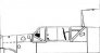 Windschutzscheibe Messerschmitt Bf-109E-4/E-7 1/24