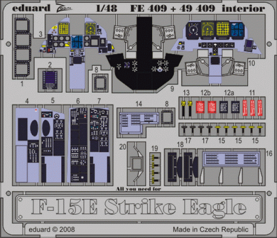 F-15E Strike Eagle interior s.adh.  (ACA)