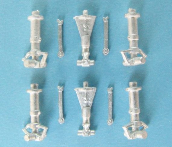 1/144 McDonnell-Douglas MD-80 Landing Gear (Minicraft)