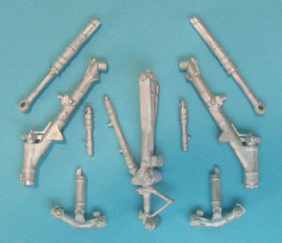 1/48 Dassault Mirage F.1B Landing Gear (Kitty Hawk)