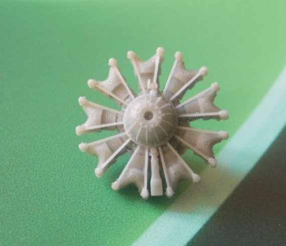 1/72 Pratt & Whitney R-1340 Wasp (geared) radial engine