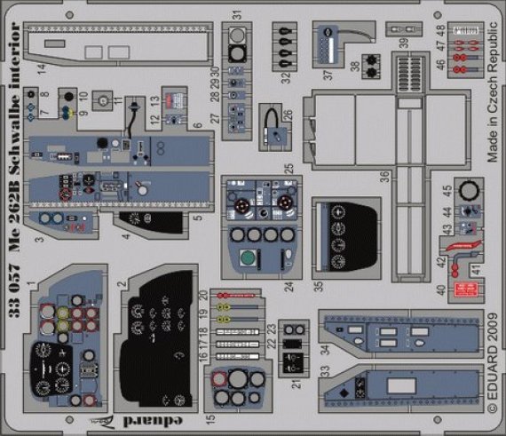 1/32 Me 262B Schwalbe interior S.A. (TRUMP)