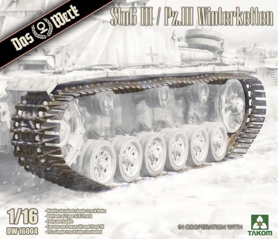 1/16 Stug III Ausf.G Winter Tracks
