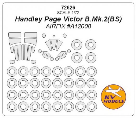 1/72 Handley-Page Victor B.2 + wheels masks