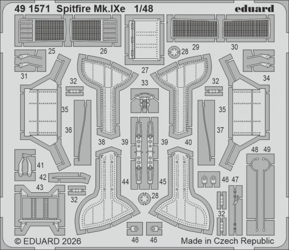 1/48 SET Spitfire Mk.IXe for Airfix