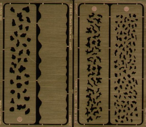 Blotch  Mask set  etch