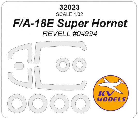 1/32 Boeing F/A-18E Super Hornet mask for Revell