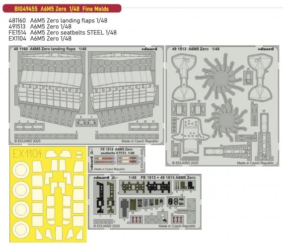1/48 A6M5 Zero for Finemolds BigEd Set
