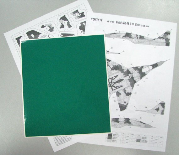 1/72 Digital MiG-29 9-13 masks