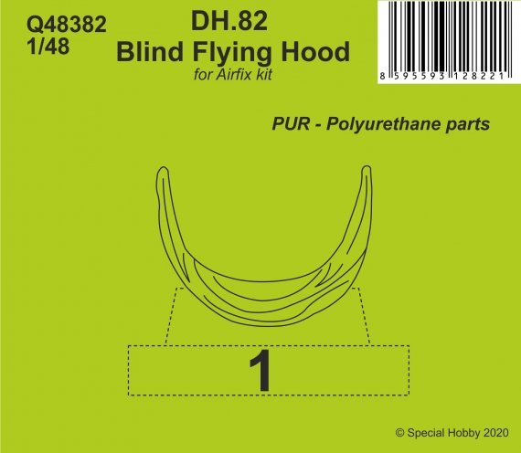 1/48 DH.82 Blind Flying Hood