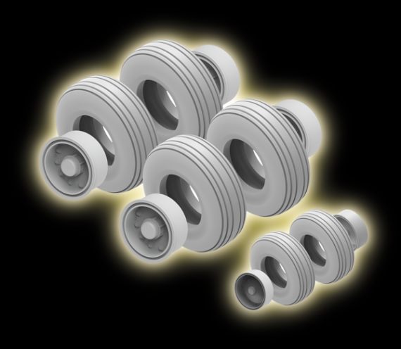 1/72 Tires for C-130 Hercules