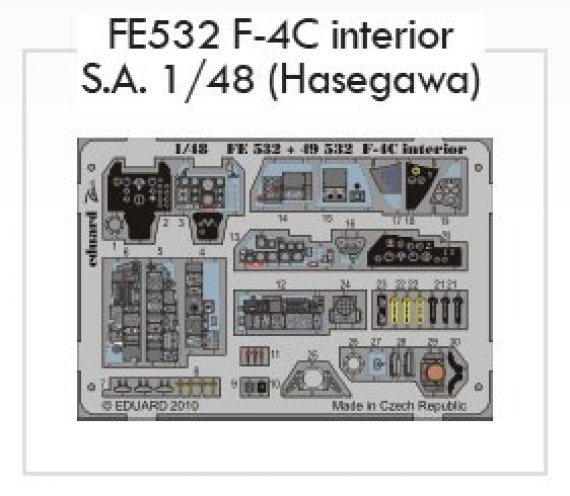 1/48 F-4C interior S.A. (HAS)
