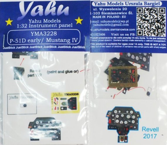 1/32 North-American P-51D Mustang early version