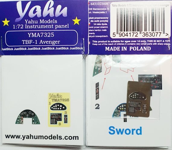 1/72 Grumman TBF-1 Avenger