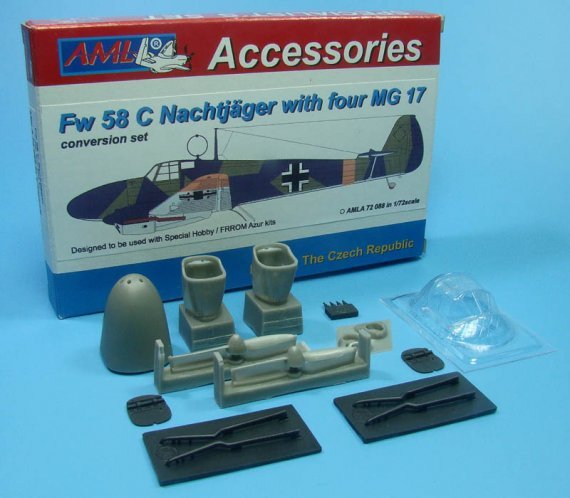 1/72 Focke-Wulf Fw-58B/C Nachtjager with four Mg 17