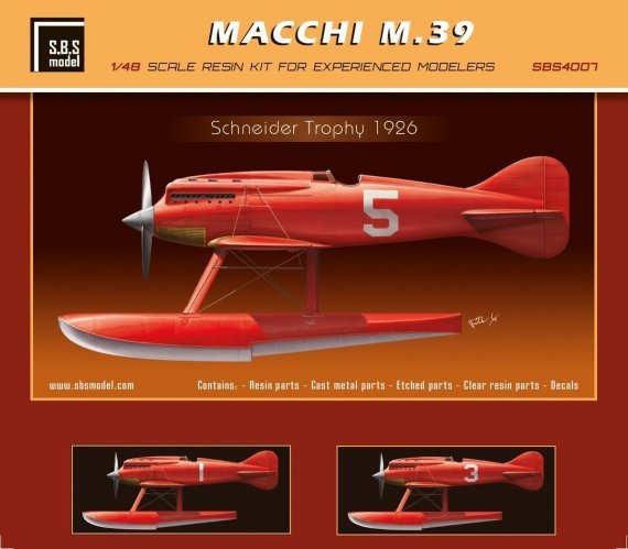 1/48 Macchi M.39 Schneider Trophy 1926
