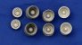 1/72 AL-31F exh. nozzles for Su-27 image 1