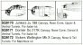 1/72 Dornier Do 217K Vacuform Canopy. Canopy, Nose Cone, Doral &