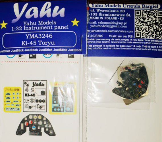 1/32 Kawasaki Ki-45 Kai Tei Toryu