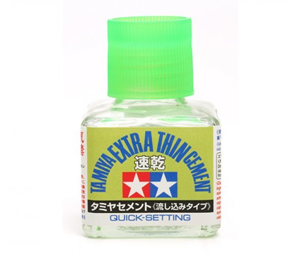 Tamiya EXTRA THIN Cement Quick Setting 40ml